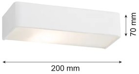 Argon 3077 - Fali lámpa RODAN 1xE27/15W/230V