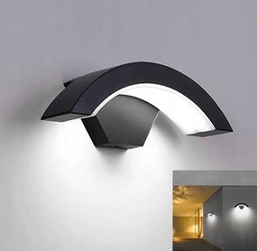 18W Kültéri fali lámpa Led kerti homlokzati lámpa IP65 mozgásérzékelő