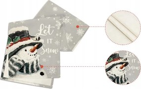 Karácsonyi Asztalterítő 40x180 Otthon Dekoratív Karácsony