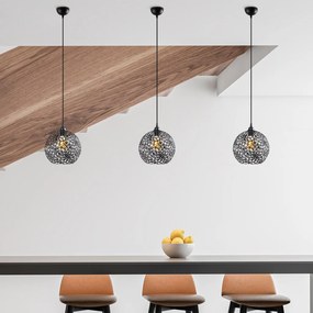 Hay függőlámpa, fekete