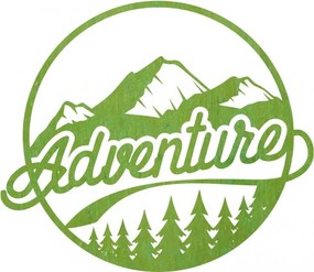 Fából készült falikép természet motívummal - ADVENTURE