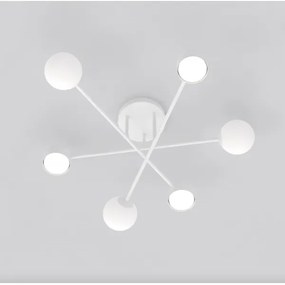 Felületre szerelhető csillár HOLON 3xG9/8W/230V + 3xGX53/12W fehér