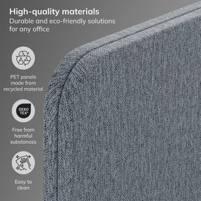 akusztikus falpanel SADIE Carbon Fog 260/145 cm