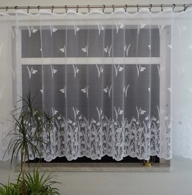 Mg Függöny 27/200 Fehér 320x140cm lengyel szalaggal