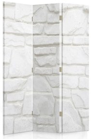 Gario Paraván Fehér homokko fal Méret: 110 x 170 cm, Kivitelezés: Klasszikus paraván