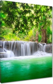 Vászonkép 60x80 Vízesés Thaiföldön