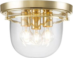 Quoizel Whistling QZ-WHISTLING-F-PB Süllyesztett mennyezeti lámpa 3x40W/E27 IP44
