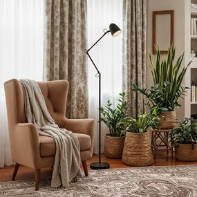 RENDL DANNY stojanová černá mosaz 230V LED E14 5W