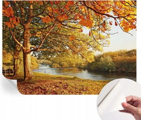 Öntapadós fotótapéta Divatos Őszi tengerpart 208x146 cm