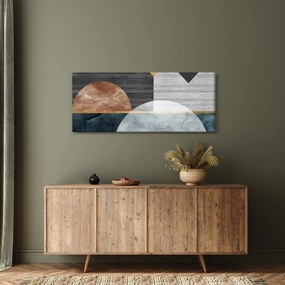 Kép - Formák és textúrák (120x50 cm)