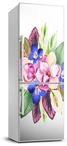 Hűtő matrica Csokor virág FridgeStick-70x190-f-114054011