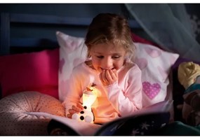 Philips 71768/08/16 -LED gyereklámpa DISNEY JÉGVARÁZS OLAF LED/0,3W/2xAAA hóember