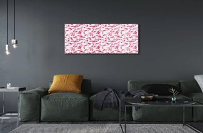 Üvegképek rózsaszín madarak 120x60cm