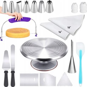 Patera Forgatható Tortatál Boyun szett