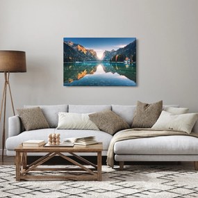 Kép - Hegyi tó (90x60 cm)
