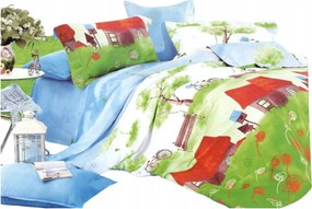 Gyerek Ágyneműhuzat Pamut-szatén 160x200+PÁRNAHUZAT 70X80 Antiallergén