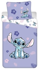 Egyszemélyes pamut gyerek ágyneműhuzat 140x200 cm Lilo and Stitch – Jerry Fabrics