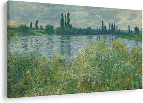 Kép - Claude Monet, Banks of the Seine, reprodukciók (90x60 cm)