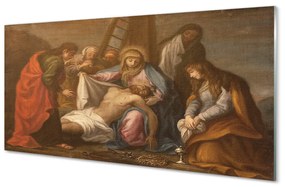 Akrilkép megfeszített Jézus 125x50 cm
