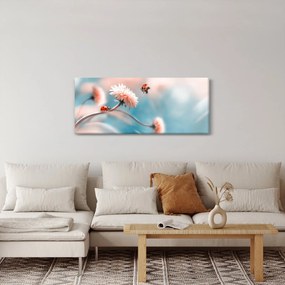 Kép - Katicabogarak a virágon (120x50 cm)