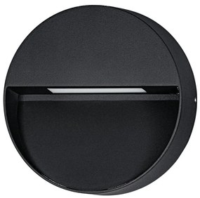EGLO 900888 MARUGGIO Modern Kültéri Fali Lámpa Fekete, Átlátszó LED IP44