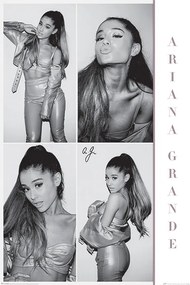 Plakát Ariana Grande - Black & White, (61 x 91.5 cm)
