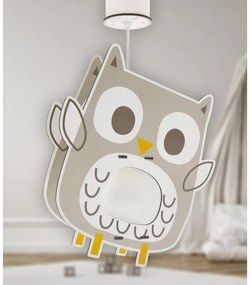 Dalber 63397 - Gyerek csillár OWL 1xE27/15W/230V
