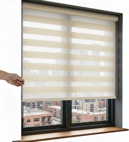 Üreges Fali Redőny 25 mm-es méretben Éjjel-nappal Lux 160x240 cm