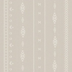 Flizelin Tapéta Függőleges Cikk-cakk Motívummal