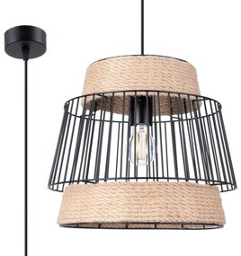 Sollux SL.1253 - Csillár zsinóron BRILO 1xE27/15W/230V