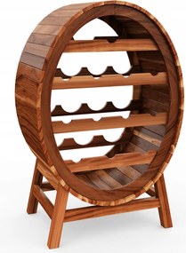 Fa bortartó Állvány Bortartó Polc