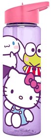 Hello Kitty Friends műanyag kulacs, sportpalack 600 ml