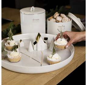 Fehér porcelán tál BOWL VILLAGE