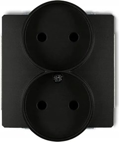 Karlik Deco Dupla aljzat Fekete Z/u 12DGPRSO-2p