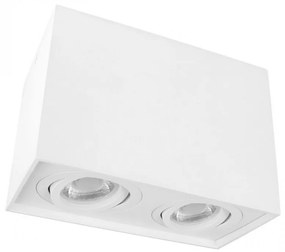 Mennyezeti lámpa CHLOE DUO 2xGU10/50W/230V fehér