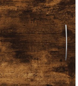 füstös tölgy színű szerelt fa TV-szekrény 102x30x37,5 cm