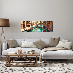 Kép - Velence (órával) (90x30 cm)