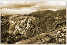 Poszterek 120x80 Tátra Lengyel hegyek Kilátás