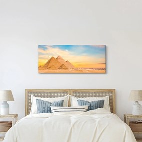 Az egyiptomi piramisok képe (120x50 cm)