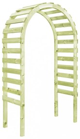 impregnált fenyőfa kerti pergola 130 x 60 x 230 cm