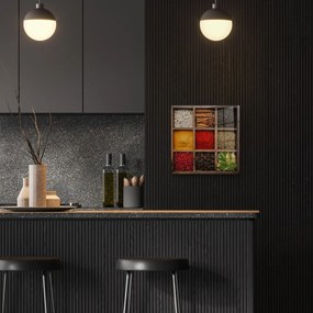 Üveg kép 30x30 cm Spices Box – Styler