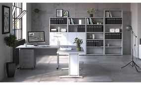 Fehér moduláris polcrendszer elem 84x105 cm Prima – Tvilum