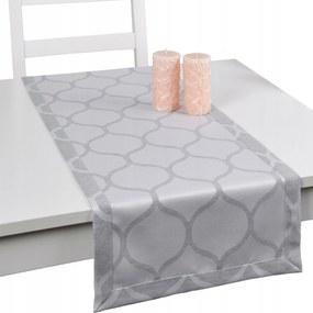 Casablanca dekor öv 40x140 asztali futó szürke