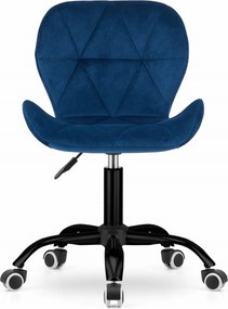 AKCIÓ Sötétkék irodai szék NOTO VELVET II. minőség