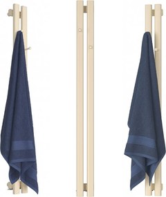 Dekorációs Radiátor FÜGGŐLEGES-2 Akasztóval 1600/130 Krémszínű