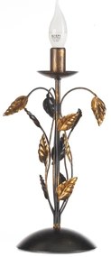 ONLI - Asztali lámpa COLLANA 1xE14/6W/230V 40 cm bronz