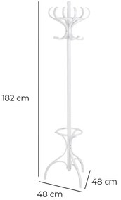 Fehér nyárfa fogas Thonet – Casa Selección