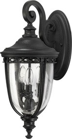 ELSTEAD FE-EB2-M-BLK ENGLISH BRIDLE Klasszikus Kültéri Fali Lámpa E14 IP44