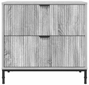 Éjjeli asztal fiókkal Szürke sonoma 63.5 x 36 x 61 cm Faanyag