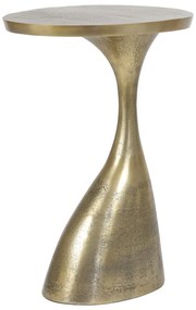 Kerek fém tárolóasztal 33x40 cm Macau - Light &amp; Living